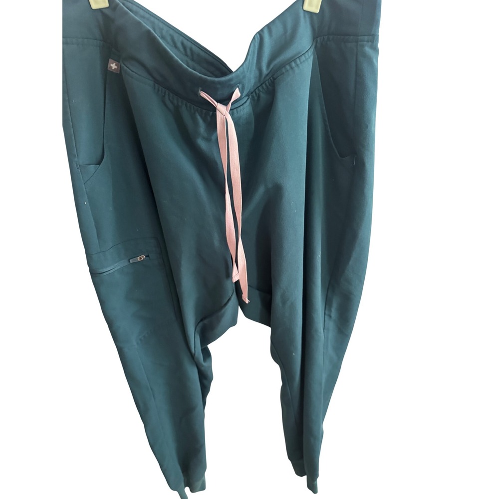 FIGS Zamora Jogger Scrub Pants Technical Collection Teal XL W18SW2005